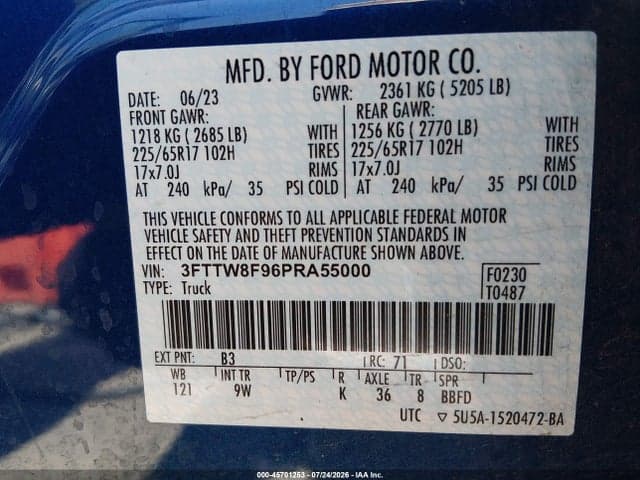 2023 FORD MAVERICK XL 9