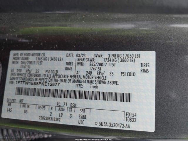 2023 FORD F-150 XLT 9
