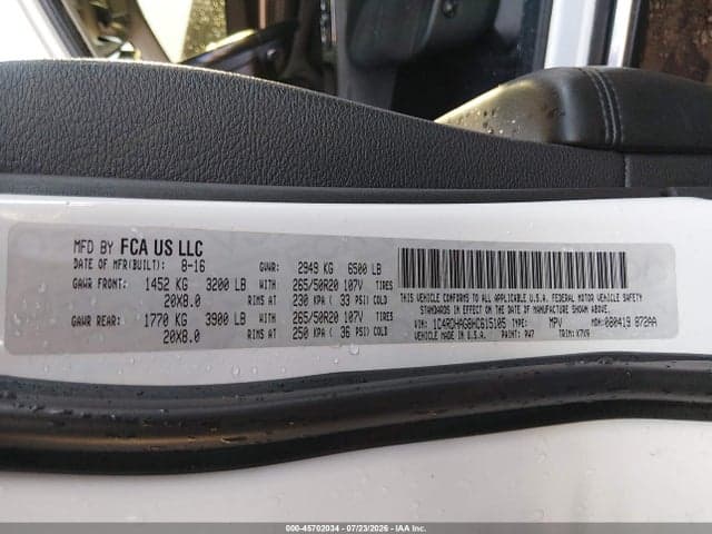 2017 DODGE DURANGO SXT RWD 9