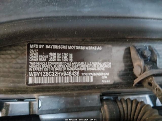 2017 BMW I3 94 AH 9