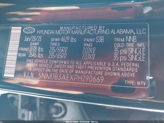 2023 HYUNDAI TUCSON SEL 9