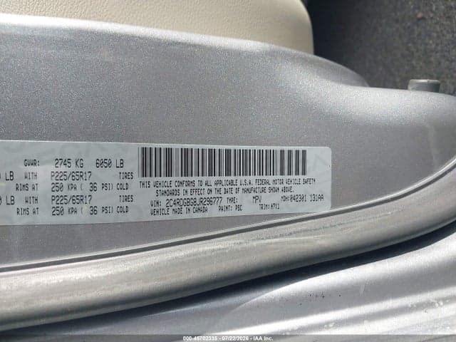 2018 DODGE GRAND CARAVAN SE 9