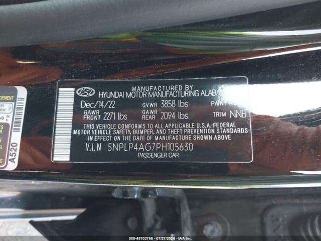 2023 HYUNDAI ELANTRA LIMITED 9