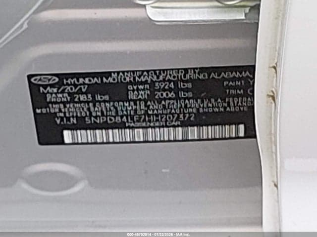 2017 HYUNDAI ELANTRA VALUE EDITION 9