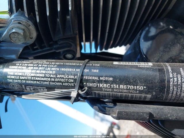 2020 HARLEY-DAVIDSON FLHX 10