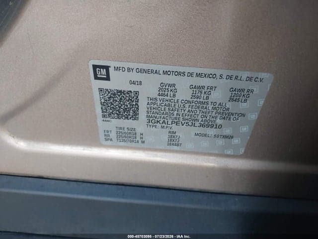 2018 GMC TERRAIN SLT 9
