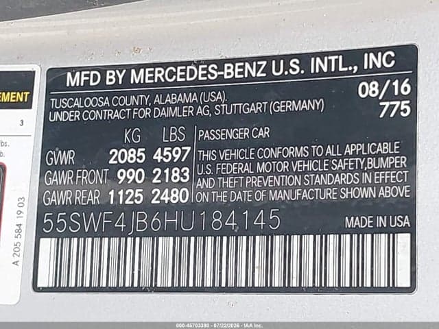 2017 MERCEDES-BENZ C 300 9
