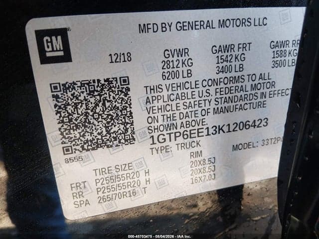 2019 GMC CANYON DENALI 9