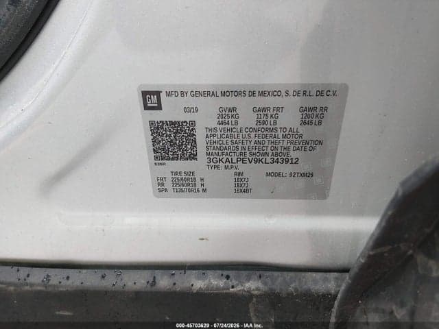 2019 GMC TERRAIN SLT 9