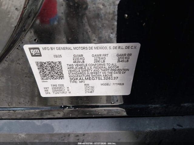 2025 GMC TERRAIN FWD ELEVATION 9