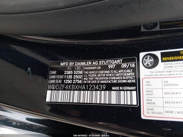 2017 MERCEDES-BENZ E 300 4MATIC 9