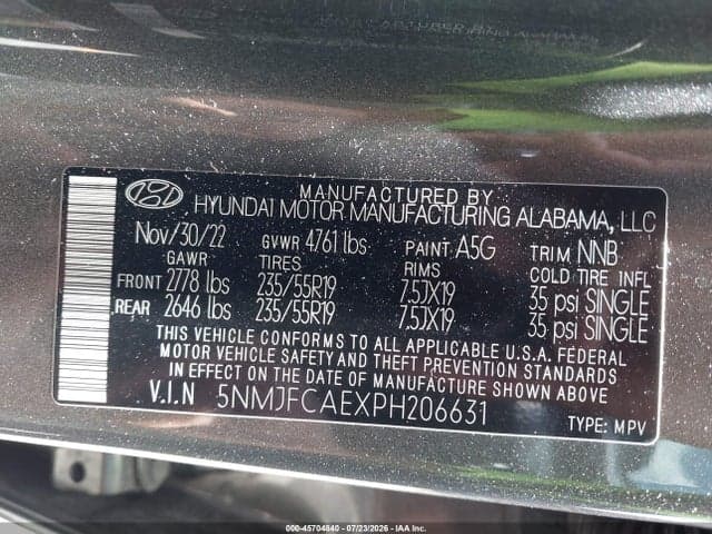 2023 HYUNDAI TUCSON SEL 9