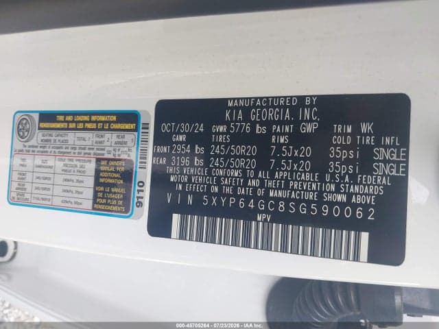 2025 KIA TELLURIDE S 9