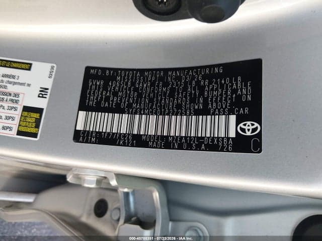 2026 TOYOTA COROLLA SE 9