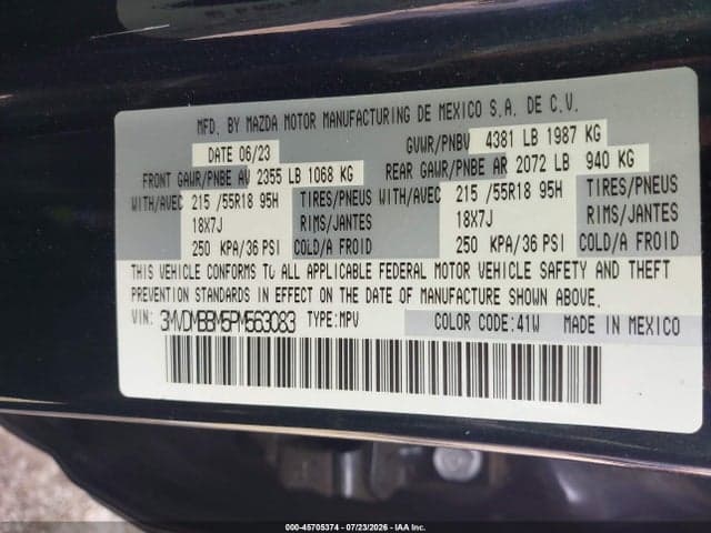 2023 MAZDA CX-30 2.5 S SELECT 9