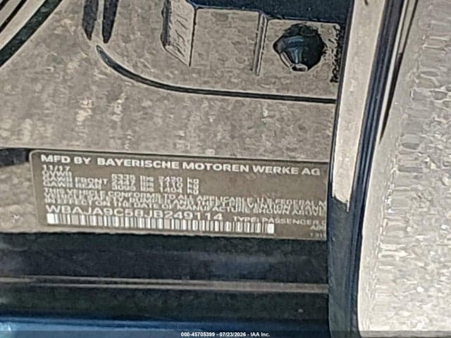 2018 BMW 530E IPERFORMANCE 9