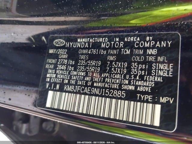 2022 HYUNDAI TUCSON XRT 9