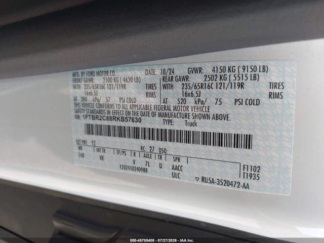 2024 FORD TRANSIT-250 9