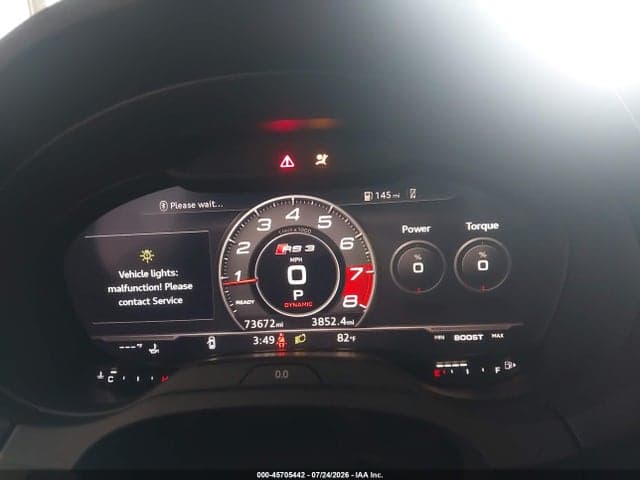 2020 AUDI RS 3 TFSI QUATTRO S TRONIC 7
