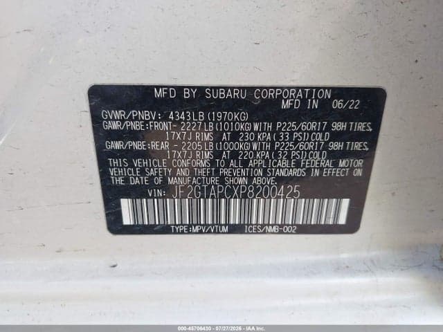 2023 SUBARU CROSSTREK PREMIUM 9