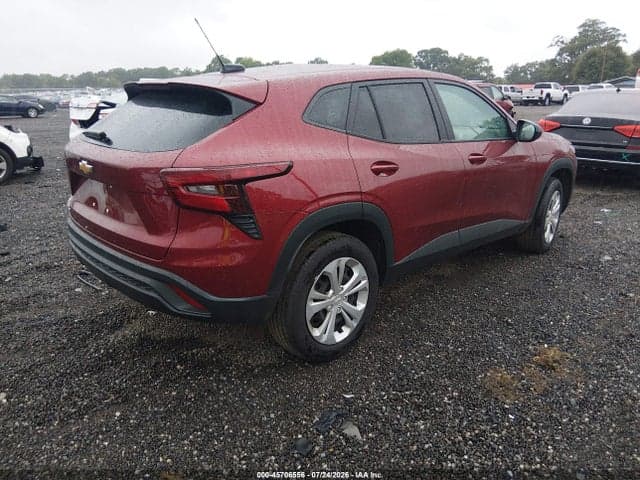 2025 CHEVROLET TRAX FWD LS 4