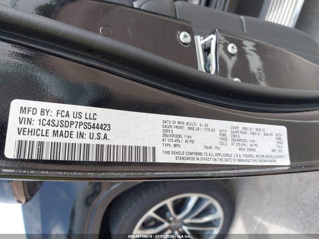 2023 JEEP WAGONEER L SERIES III 4X4 9