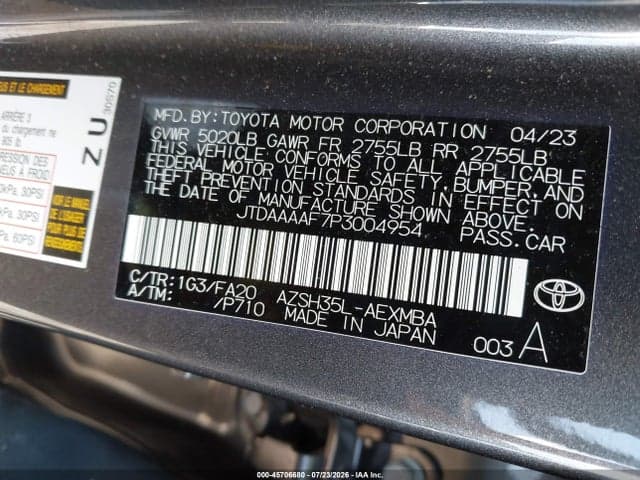2023 TOYOTA CROWN XLE 9