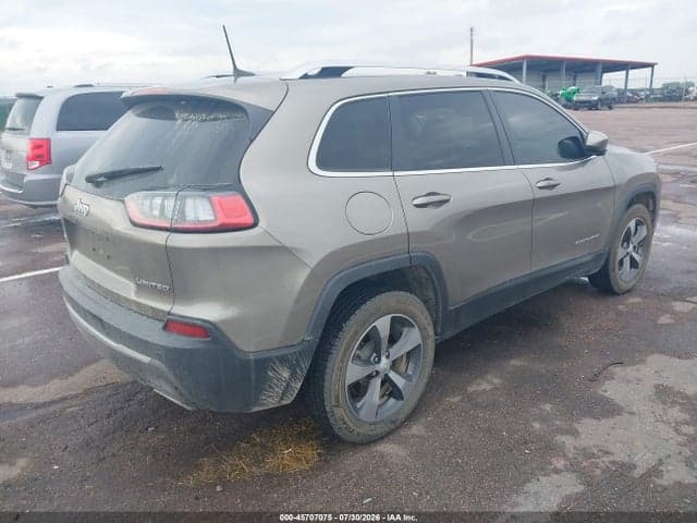 2019 JEEP CHEROKEE LIMITED 4X4 4