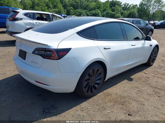 2022 TESLA MODEL 3 PERFORMANCE DUAL MOTOR ALL-WHEEL DRIVE 4
