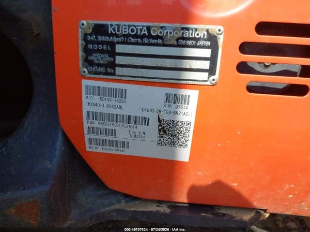 2020 KUBOTA Z15 SERIES 9