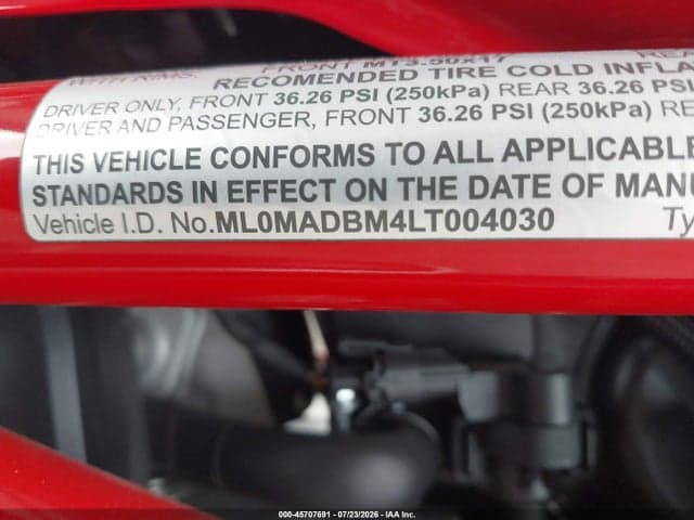 2020 DUCATI MONSTER 797+ 10