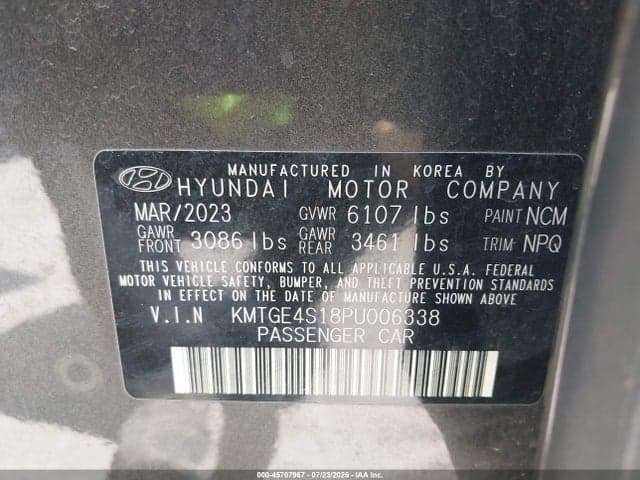 2023 GENESIS ELECTRIFIED G80 9