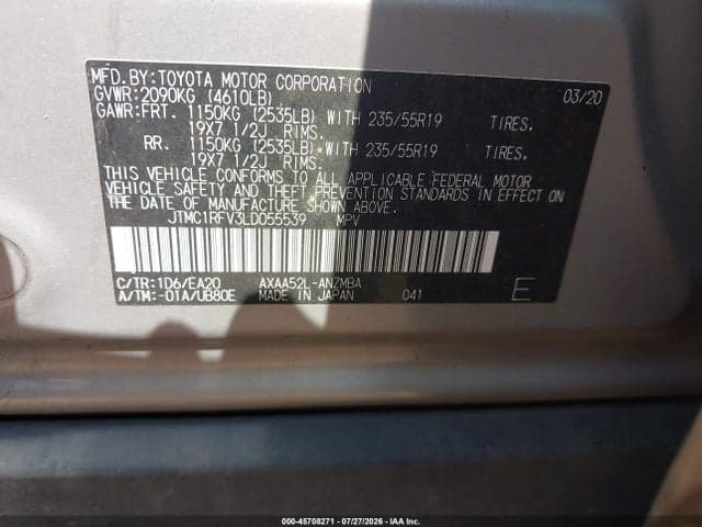 2020 TOYOTA RAV4 XLE PREMIUM 9