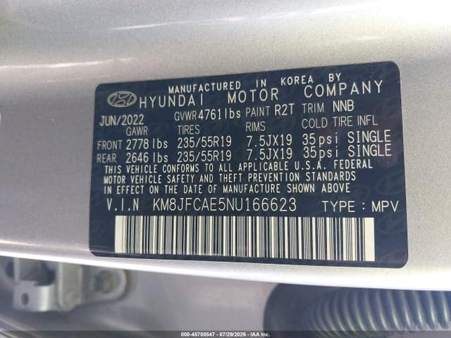 2022 HYUNDAI TUCSON XRT 9