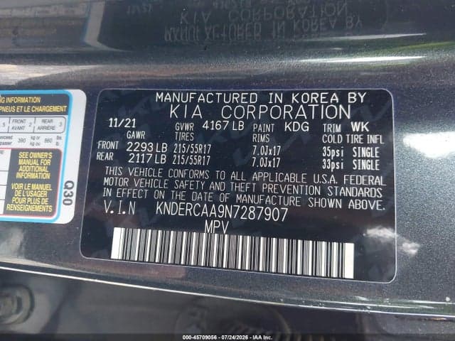 2022 KIA SELTOS EX 9