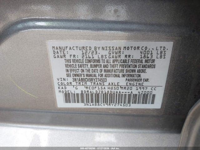 2024 NISSAN SENTRA SV XTRONIC CVT 9
