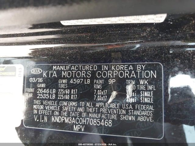 2017 KIA SPORTAGE LX 9