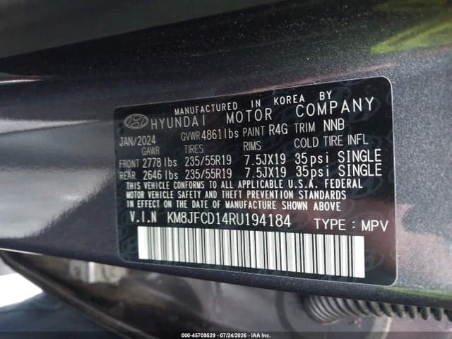 2024 HYUNDAI TUCSON HYBRID N LINE 9