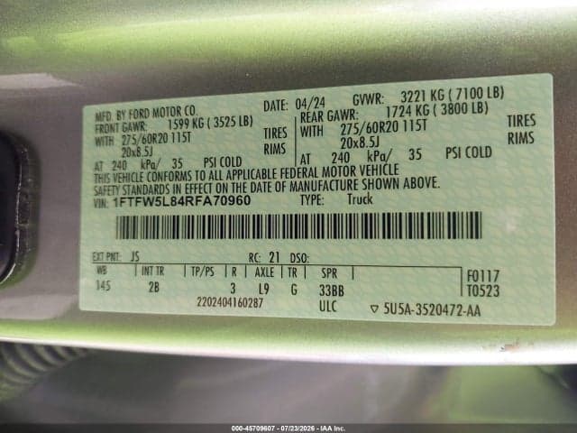 2024 FORD F-150 LARIAT 9