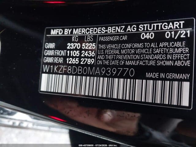 2021 MERCEDES-BENZ E 350 9