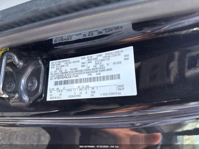 2020 FORD F-150 XLT 9