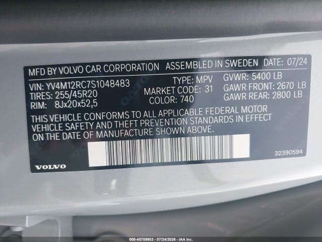 2025 VOLVO XC60 B5 PLUS 9