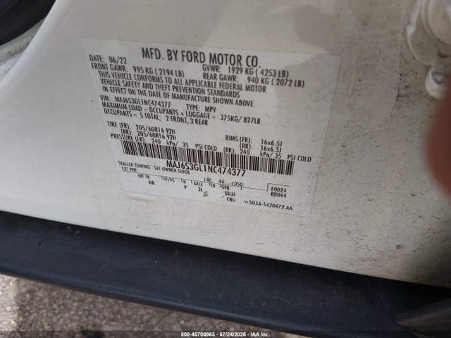 2022 FORD ECOSPORT SE 9