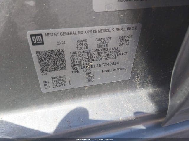 2025 GMC SIERRA 1500 4WD SHORT BOX DENALI 9