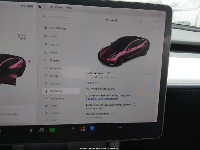 2021 TESLA MODEL 3 STANDARD RANGE PLUS REAR-WHEEL DRIVE 17