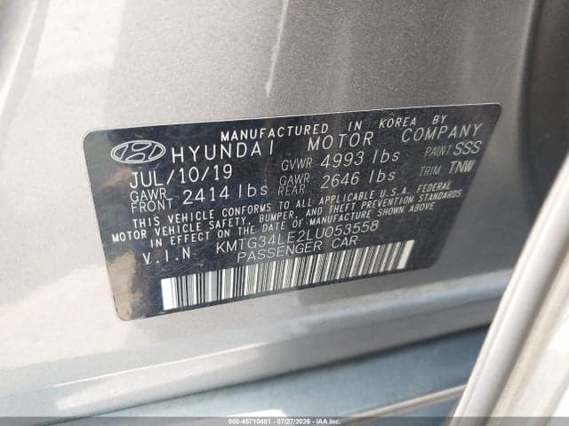 2020 GENESIS G70 3.3T AWD 9