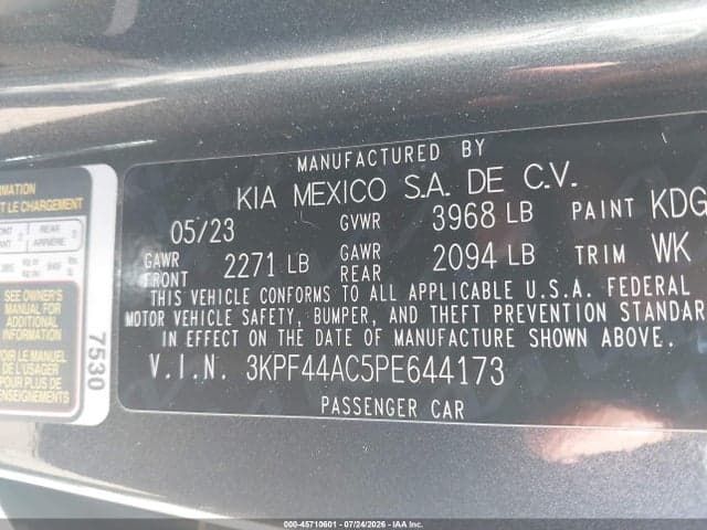 2023 KIA FORTE GT 9
