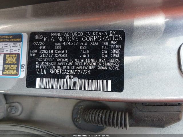 2021 KIA SELTOS SX TURBO 9