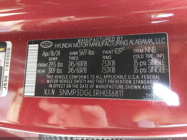 2024 HYUNDAI SANTA FE XRT 9