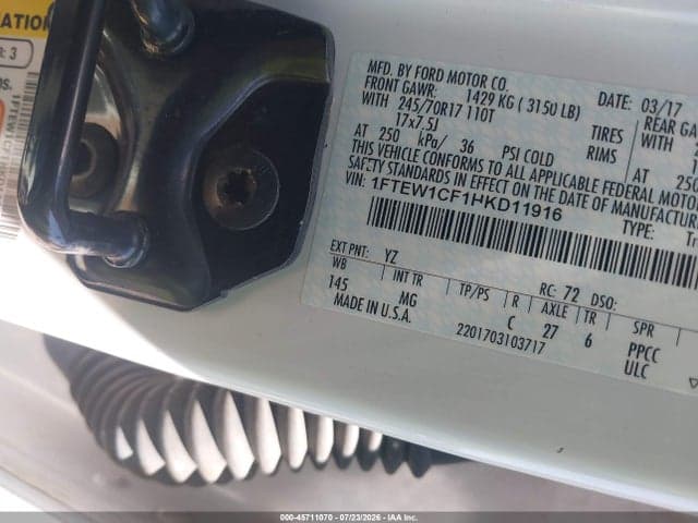 2017 FORD F-150 XLT 9
